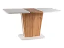 Стіл кухонний SIGNAL CALIPSO IN, білий матовий / ефект бетону, 68x110 фото thumb №4