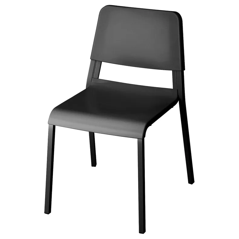 IKEA TEODORES ТЕОДОРЕС, стул, черный 205.306.21 фото №1
