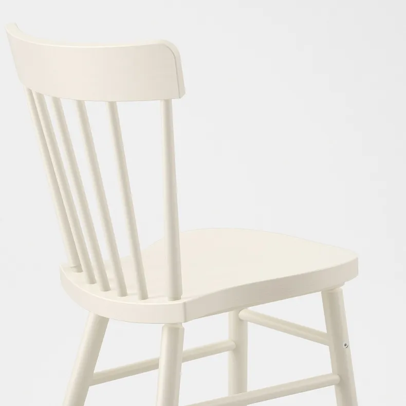 IKEA NORRARYD НОРРАРЮД, стілець, білий 702.730.92 фото №4