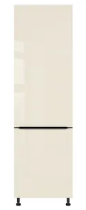 BRW Sole L6 60 см левый высокий кухонный шкаф магнолия жемчуг, альпийский белый/жемчуг магнолии FM_D_60/207_L/L-BAL/MAPE фото thumb №1