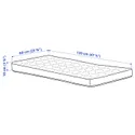 IKEA HIMLAVALV ХІМЛАВАЛЬВ, 3D матрац для дитячого ліжка, 60x120x10 см 903.210.06 фото thumb №7
