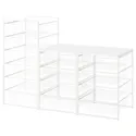 IKEA JONAXEL ЙОНАКСЕЛЬ, шафа, білий, 148x51x104 см 892.976.77 фото thumb №1