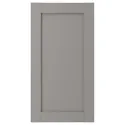 IKEA ENHET ЕНХЕТ, дверцята, сіра рамка, 40x75 см 204.576.68 фото thumb №1