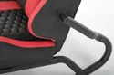Крісло-гойдалка комп'ютерне геймерське HALMAR GAMER, чорний/червоний фото thumb №11