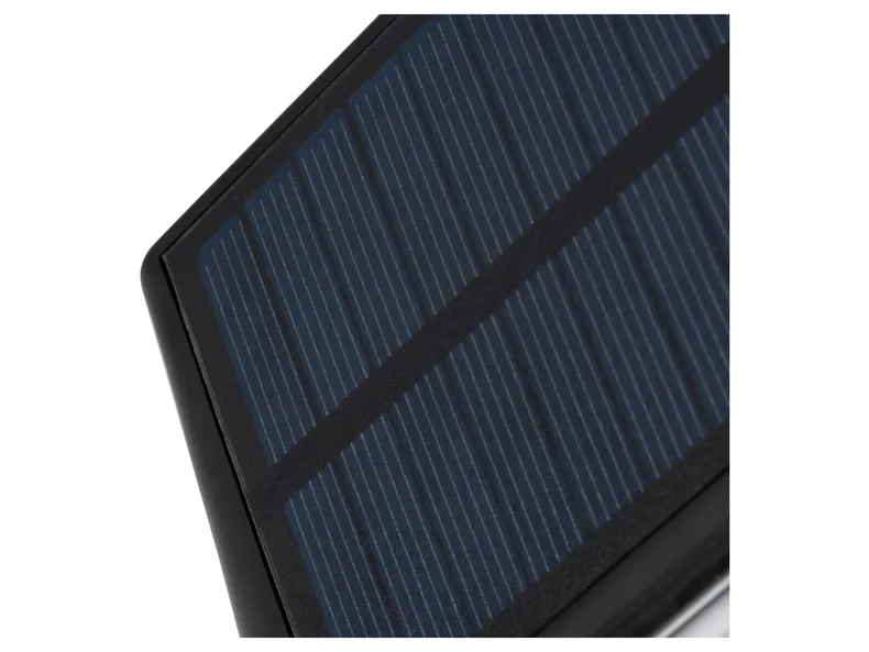 BRW Настенный светильник KB SLR LED на солнечных батареях с изменяемым цветом света черный 093206 фото №6