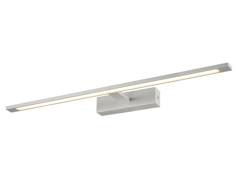 BRW Светильник настенный металлический для ванной комнаты Isla LED 62 см белый 080816 фото №1