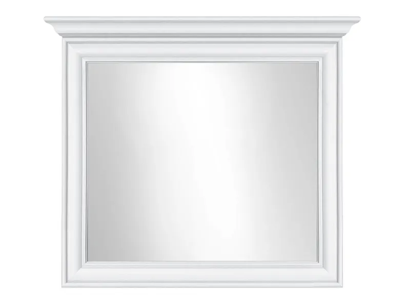 BRW Настенное зеркало Idento 99x76 см белое, белый LUS/90-BI фото №1