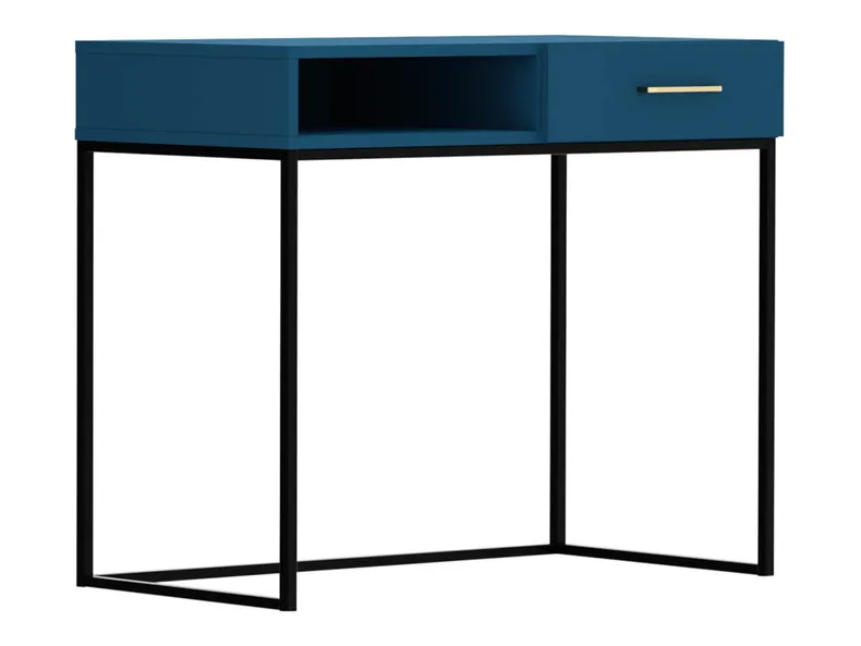 Письмовий стіл BRW Modeo, 100х55 см, синій BIU1S_10-BLC/BLC фото №1
