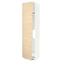 IKEA METOD МЕТОД, шафа висока для холод / мороз із 3 дв, білий / АСКЕРСУНД під світлий ясен, 60x60x240 см 294.628.11 фото thumb №1