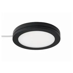 IKEA MITTLED МИТЛЕД, софит светодиодный, Черный цвет может быть затемнен 405.286.60 фото