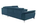 BRW Кутовий розкладний диван Алегра з ящиком для зберігання велюровий синій, Елемент 13 NA-ALEGRA-L-G2_B9CA45 фото thumb №4