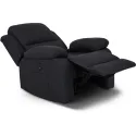 Масажне крісло MEBEL ELITE BONO 2, тканина: чорний фото thumb №14