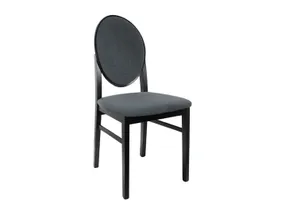 BRW Велюрове крісло Bernardin сірий/чорний, Soro 97 сірий/чорний TXK_BERNARDIN-TX058-1-SORO_97_GREY фото