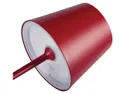 BRW Светодиодная настольная лампа Hortia беспроводная с диммером красная 091615 фото thumb №2