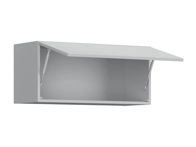 Кухонный шкаф BRW Top Line 80 см откидной серый глянец, серый гранола/серый глянец TV_GO_80/36_O-SZG/SP фото №3
