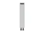 BRW Кухонный базовый шкаф Top Line 15 см с корзиной для груза светло-серый матовый, греноловый серый/светло-серый матовый TV_DC_15/82_C-SZG/BRW0014 фото