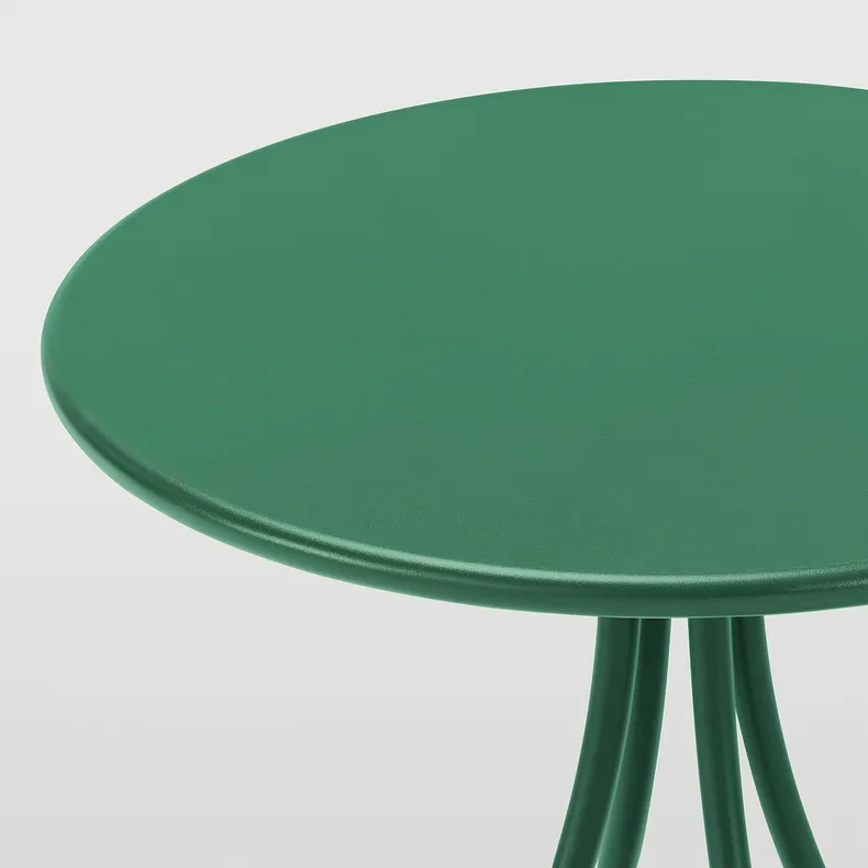 IKEA TÅNEBRO ТОНЕБРО, придиванный столик, тёмно-зелёный, 46 см 405.789.71 фото №8