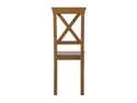 BRW Алла 4 дерев'яний стілець коричневий, дубовий штирлінг TXK_ALLA_4-TX100-1-TK0 фото thumb №4
