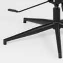 IKEA ÄLEBY ЕЛЕБЮ, крісло обертове, ГУННАРЕД класичний сірий / темно-сірий 905.692.38 фото thumb №6