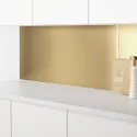 IKEA LYSEKIL ЛІСЕКІЛ, рейка для настінної панелі, алюміній, 120 см 803.351.17 фото thumb №5