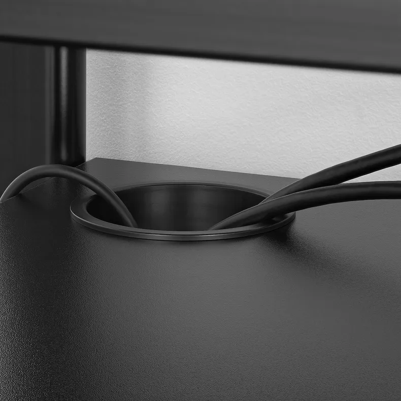 IKEA FREDDE ФРЕДДЕ, геймерский стол, черный, 140x74x73 см 104.960.62 фото №2