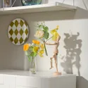 IKEA SMYCKA СМЮККА, букет зі штучних квітів, для приміщення / вулиці / жовтий помаранчевий, 30 см 505.718.08 фото thumb №3