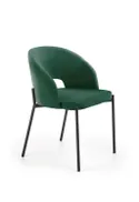Кухонний стілець HALMAR K455 темно-зелений фото thumb №3