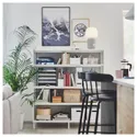 IKEA YNGVAR ІНГВАР, барний стілець, антрацит, 75 см 604.007.45 фото thumb №3