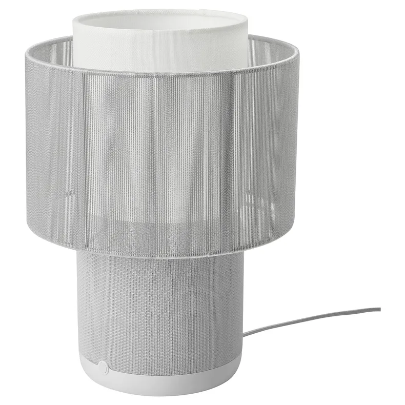 IKEA SYMFONISK СИМФОНИСК, основание лампы с динамиком WiFi, белый / умный 704.857.63 фото №3