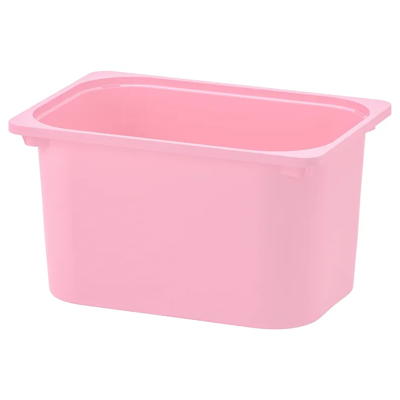 IKEA TROFAST ТРУФАСТ, коробка для зберігання, рожевий, 42x30x23 см 504.662.75 фото №1