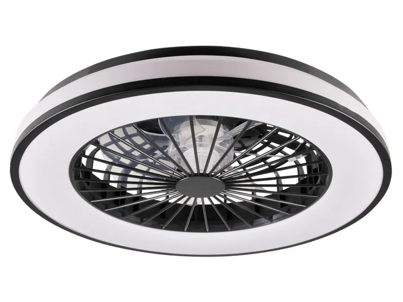 BRW Потолочный светильник Kenya LED fan с диммером белый 094870 фото №1