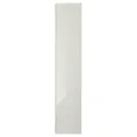 IKEA HÖGBO ХЕГБУ, скляні дверцята, білий, 40x192 см 205.172.43 фото thumb №1