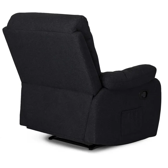 Масажне крісло MEBEL ELITE INTER 2, тканина: чорний фото №7