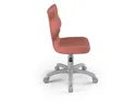 BRW Детский настольный стул розового цвета размер 4 OBR_PETIT_SZARY_ROZM.4_MONOLITH_08 фото thumb №2
