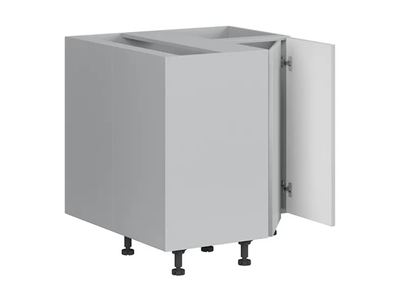 BRW Угловой кухонный шкаф Top Line 90 см серый глянец, серый гранола/серый глянец TV_DNW_90/82_P/L-SZG/SP фото №5