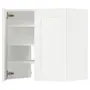 IKEA METOD МЕТОД, настінн шаф д / витяжки з полиц / дверц, білий Енкопінг / білий імітація дерева, 60x60 см 095.052.46 фото