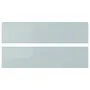 IKEA KALLARP КАЛЛАРП, фронтальна панель шухляди, глянцевий світло-сіро-блакитний, 40x10 см 105.201.56 фото