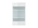 Кухонна шафа BRW Top Line 40 см права з дисплеєм білий глянець, альпійський білий/глянцевий білий TV_G_40/72_PV-BAL/BIP фото thumb №1