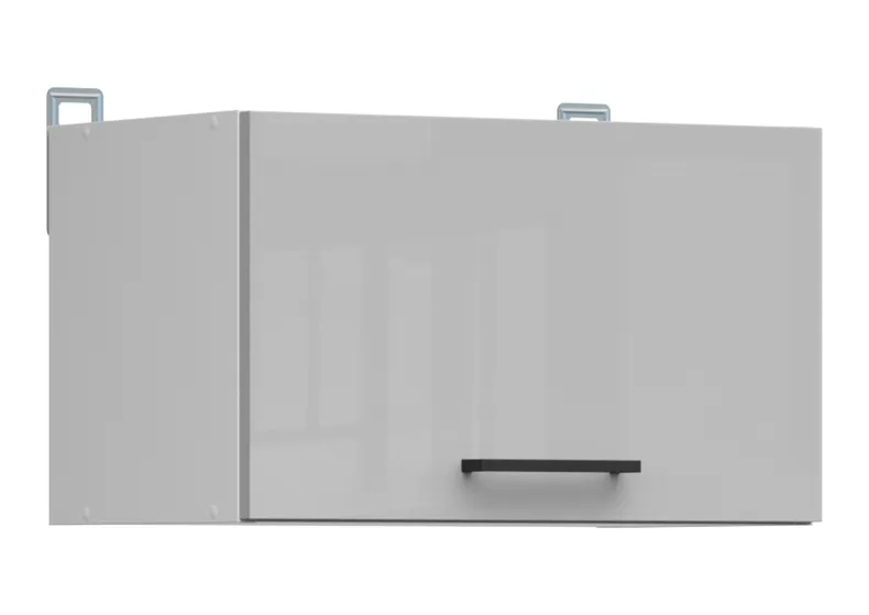 BRW Верхний кухонный шкаф Junona Line 50 см откидной светло-серый глянец, светло-серый глянец GO/50/30-BI/JSZP фото №2