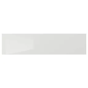 IKEA RINGHULT РИНГУЛЬТ, фронтальная панель ящика, глянцевый светло-серый, 80x20 см 303.271.53 фото