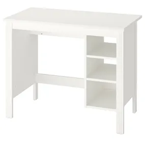 IKEA BRUSALI БРУСАЛІ, письмовий стіл, білий, 90x52 см 404.397.63 фото