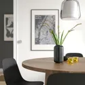 IKEA STILREN СТІЛЬРЕН, ваза, чорний, 22 см 305.627.82 фото thumb №3
