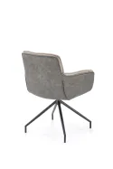 Кухонный стул HALMAR K523 серый/черный фото thumb №2
