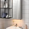 IKEA SILVERGLANS СІЛЬВЕРГЛАНС, LED підсвітка для ванної, антрацит може потемніти, 40 см 305.286.70 фото thumb №3