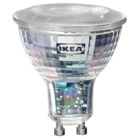 IKEA TRÅDFRI ТРОДФРІ, LED лампа GU10 345 лм, бездротове регулювання яскравості кольорового та білого спектру 705.474.74 фото