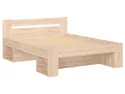 BRW Ліжко двоспальне з ламелями BRW NEPO PLUS 160х200 см, дуб сонома LOZ3S/160-DSO фото thumb №1