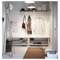 IKEA TJUSIG ТЬЮСІГ, вішак для пальто/капелюхів, білий, 193 см 101.526.82 фото thumb №3
