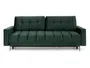 BRW Тримісний диван-ліжко Belmira з велюровим ящиком зелений, Riviera 38 Green SO3-BELMIRA-LX_3DL-GR1_BA42EB фото