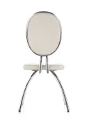 Кухонный стул HALMAR K297 светло-серый/хром фото thumb №6