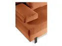 BRW Трехместный диван-кровать раскладной бархатный бархатный BRW MAGIC, оранжевый SO3-MAGIC-LX_3DL_TRINITY_25 фото thumb №8